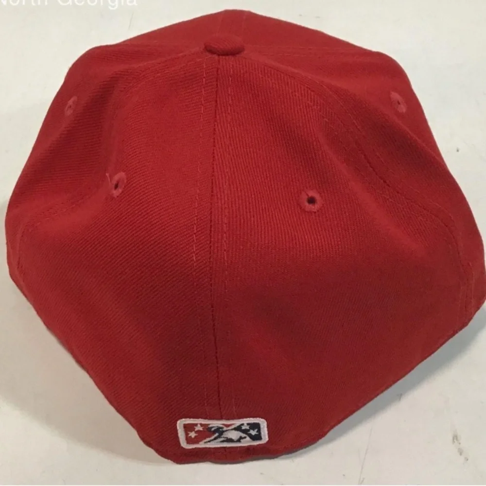 New Era Fitted Hat Corpus Christi Hooks MiLB Cap Texas fish hook size 7 1/2 New - Picture 6 of 6